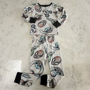 Limited Edition Disney 100 Toddler Character Pajamas. Size 4